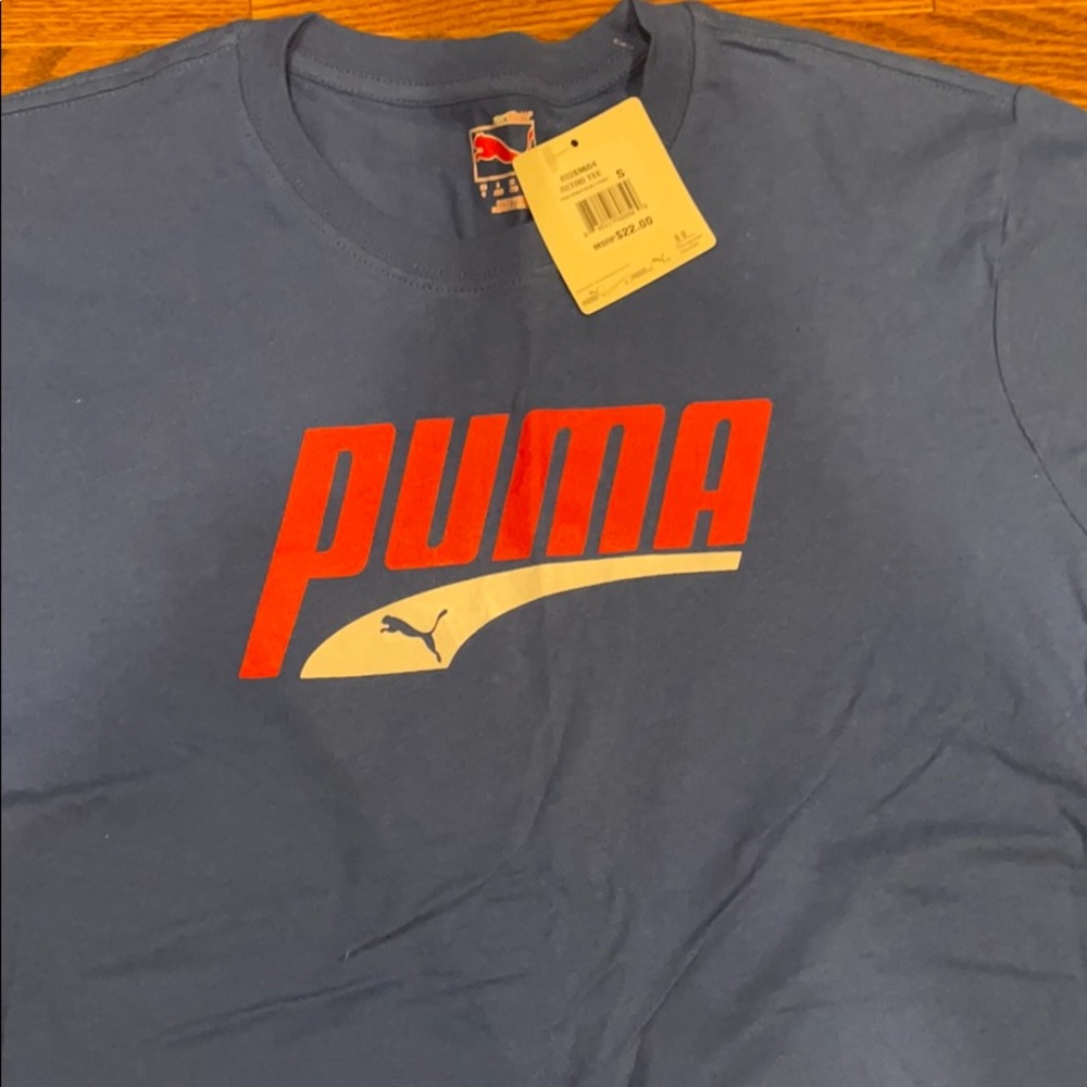 Puma sport retro tshirt (S)